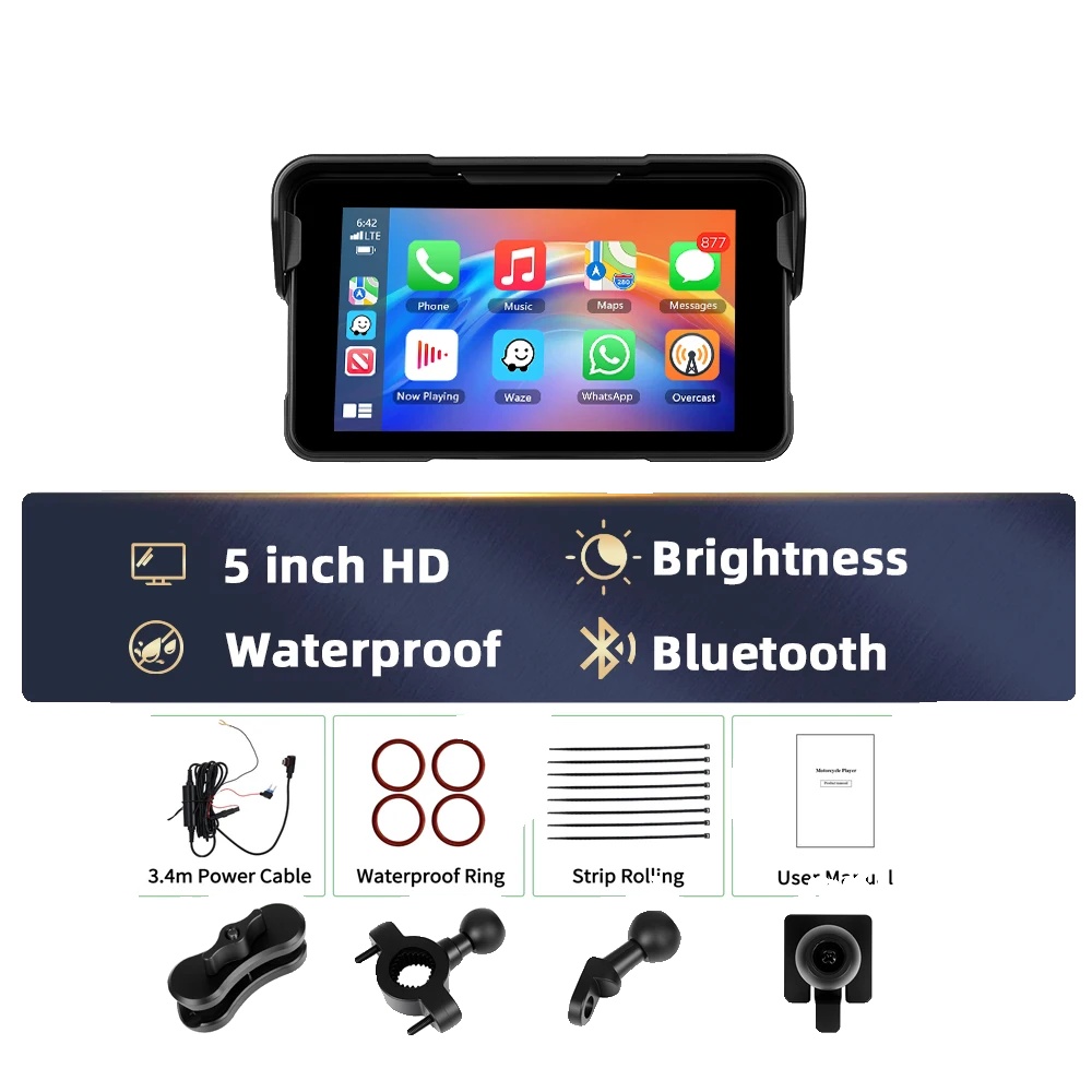 Multimedia-player, Kabelloses Carplay, Android Auto, Nur Radio