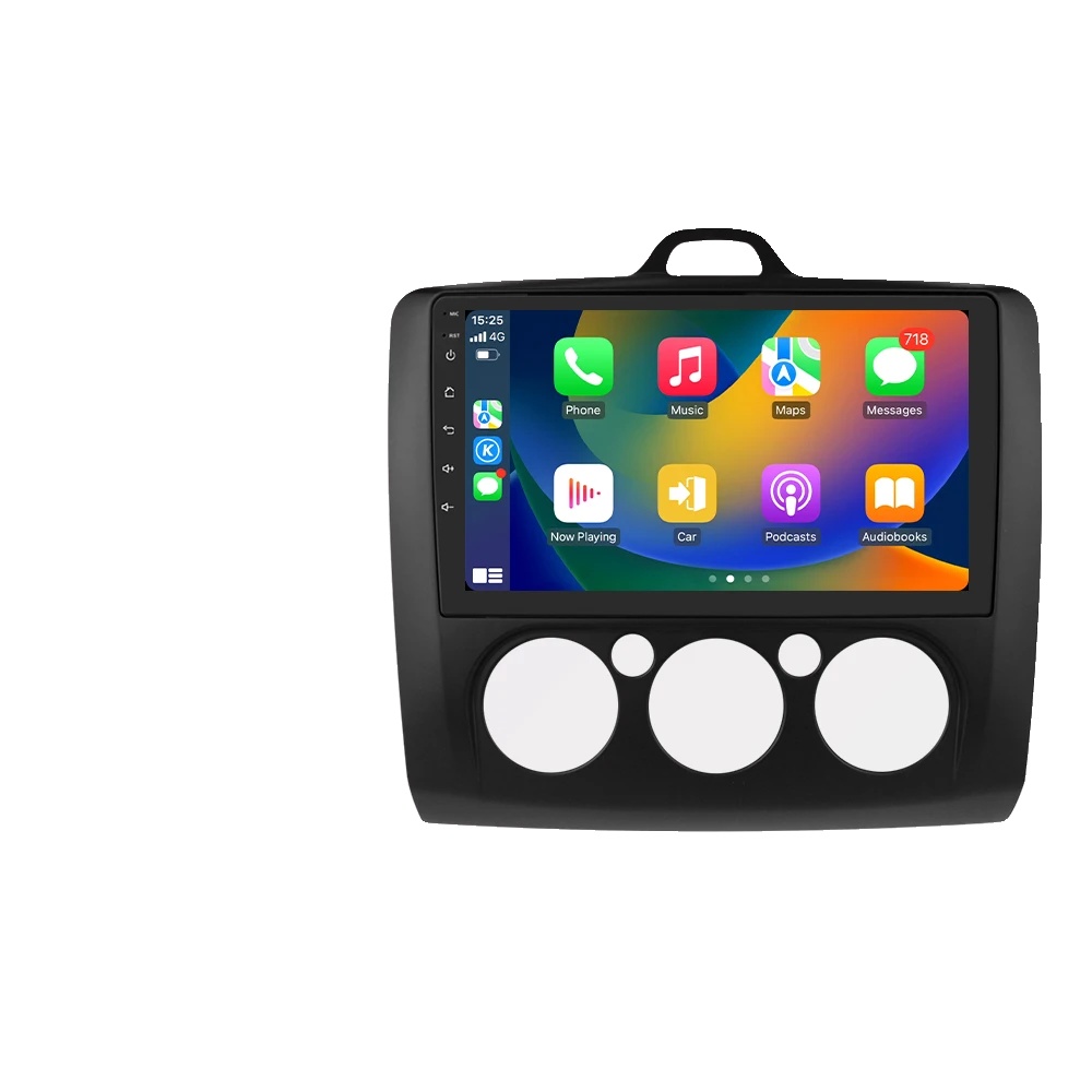 Carplay, Multimedia-player, Navigationssystem, Kompatibel Mit Ford Focus 2 3 Mk2 Mk3 2004-2011, P2cp B