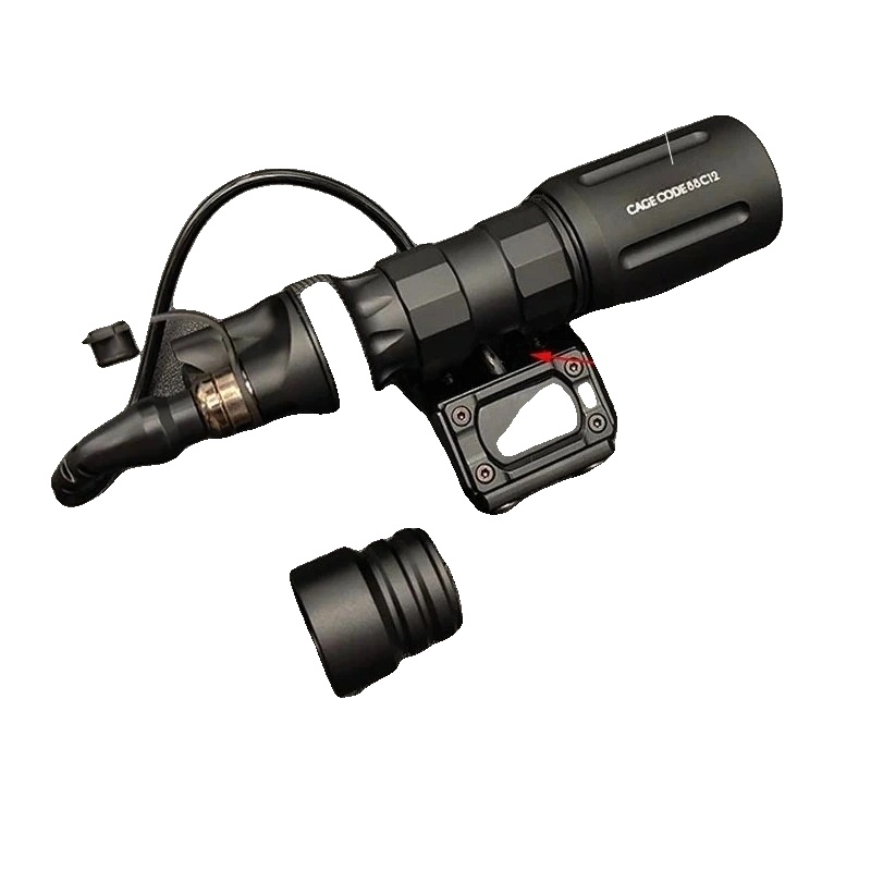 Taschenlampe, Taktisches Design, Vielseitige Lichtfunktionen, Bk Kurz V2 Set