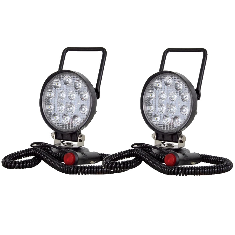 Arbeitslicht, Vielseitige Beleuchtung, Langlebiges Design, 2pcs Spot Beam