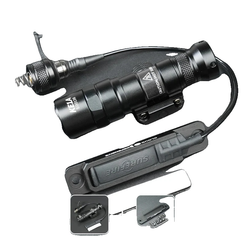 Taschenlampen-set, 500 Lumen, Kompatibel Mit M-lok Und 20mm Montagen, Bk-m300b Mlok Halterung
