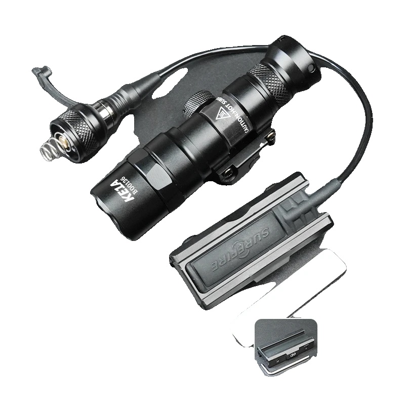 Taschenlampen-set, 500 Lumen, Kompatibel Mit M-lok Und 20mm Montagen, Bk-m300b 20mm Halterung