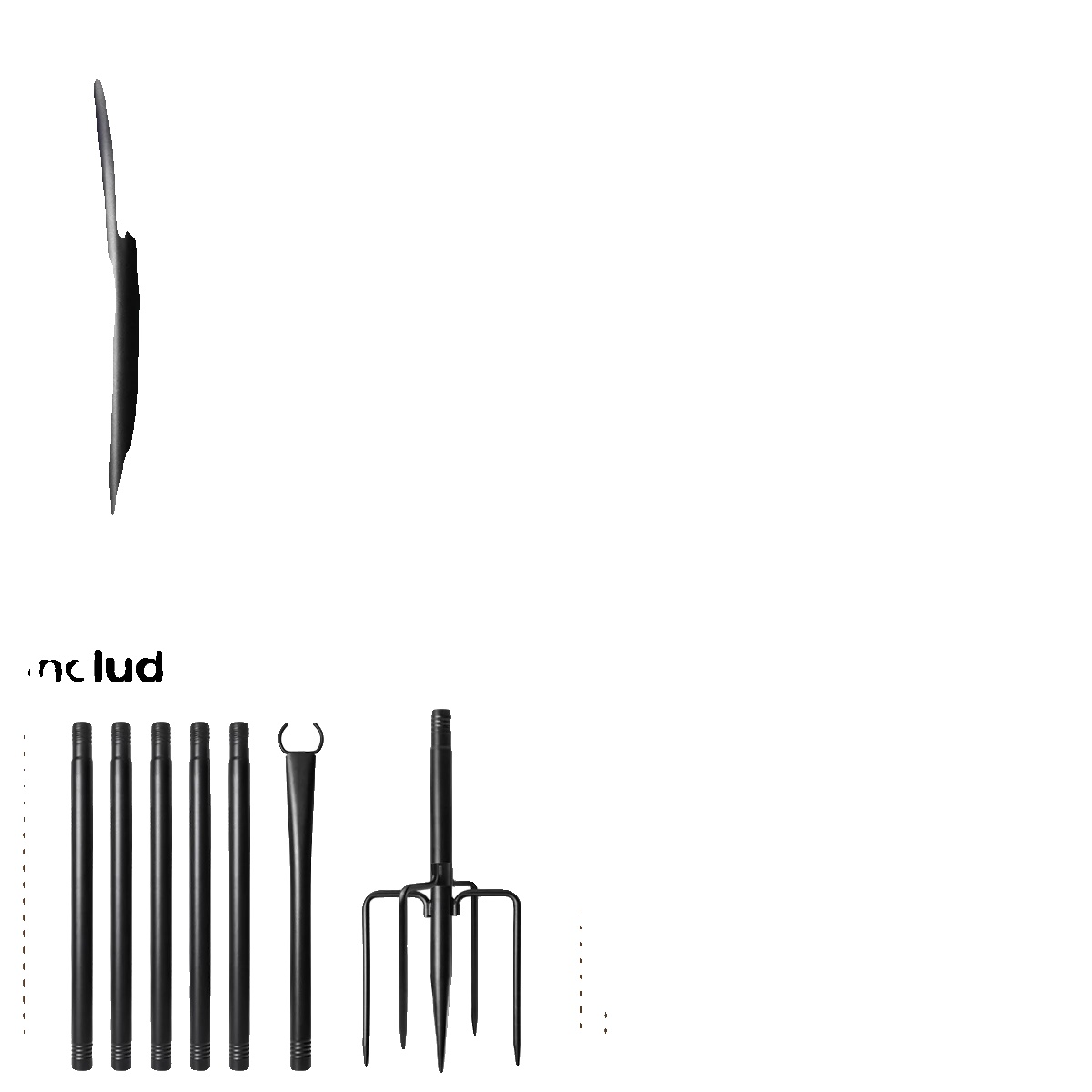 Lichtstativ, Höhenverstellbar, Robustes Design, 6pcs