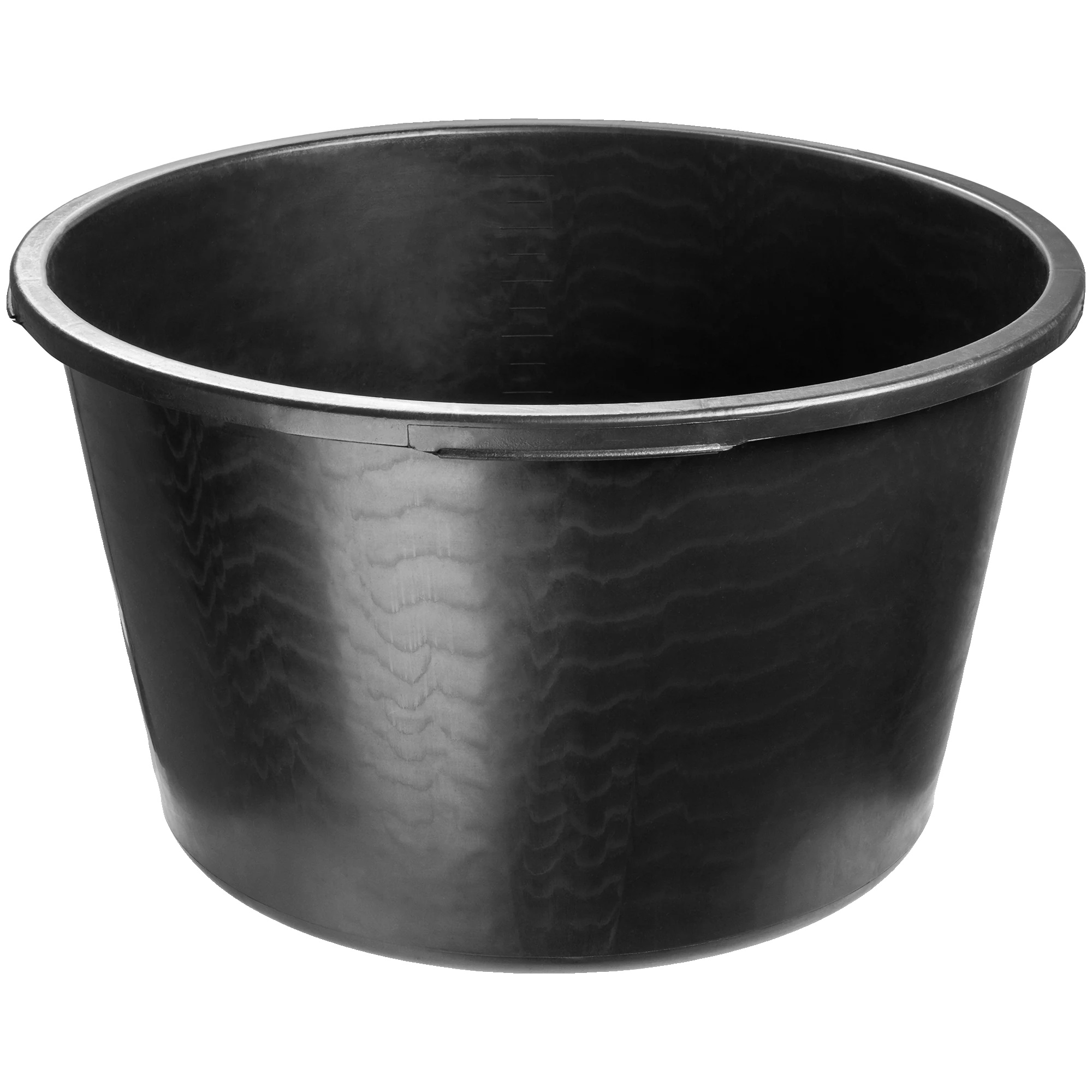Baueimer, 90l Fassungsvermögen, Hochdichtes Polyethylen, 60 Cm Durchmesser, Vier Griffe, Hygienisches Design