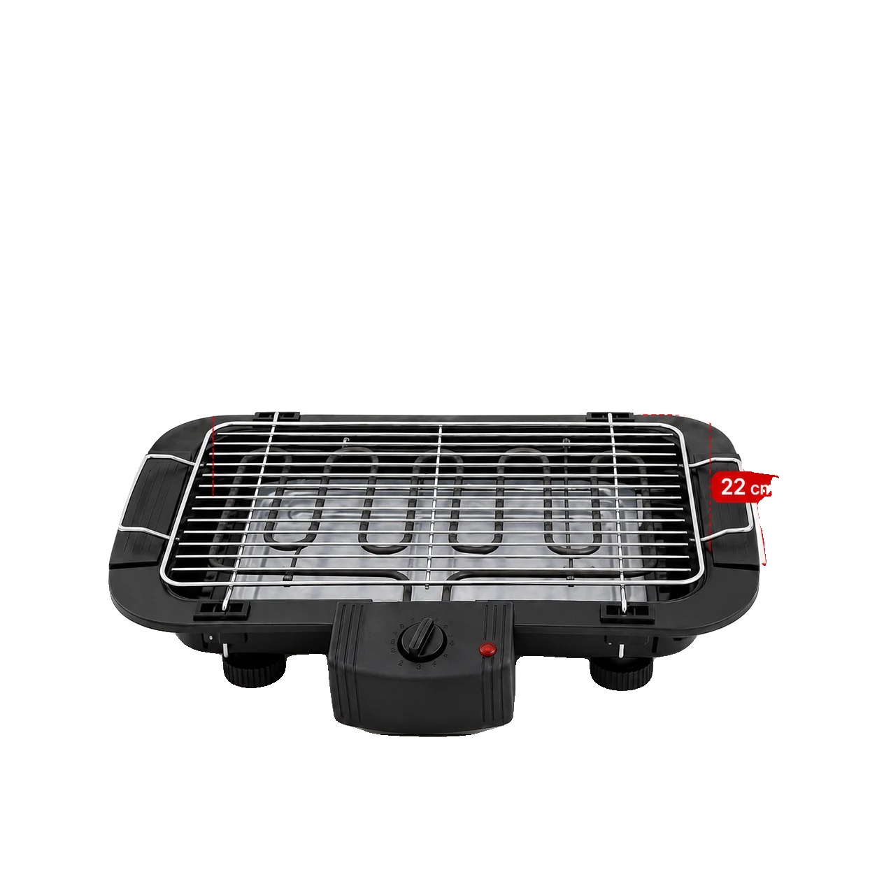 Elektrischer Grill, 5-stufen-thermostat, Abnehmbares Heizelement, Set A