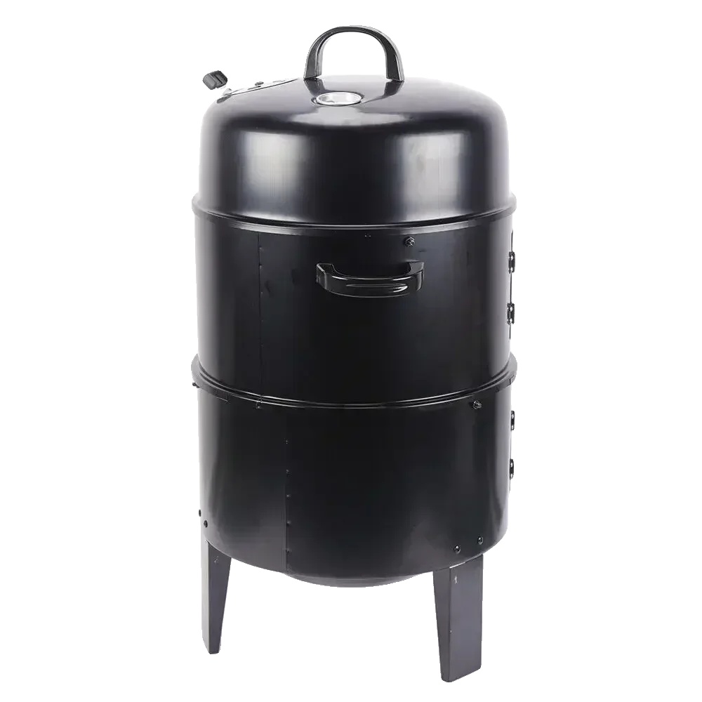 Bbq Grill, 3-in-1 Funktionalität, Tragbares Design, Schwarz