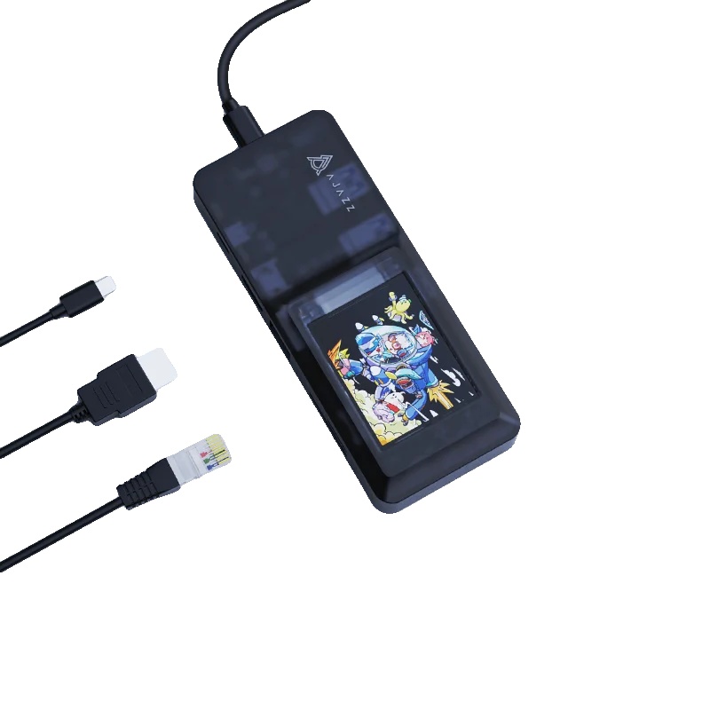 Adapter, Usb-c Hub, Mehrgerätekompatibel, Schwarz