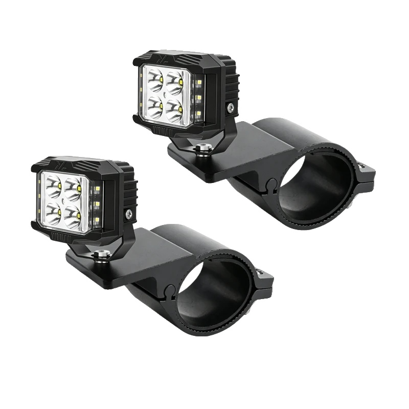 Arbeitslicht, 3500 Lumen, Langlebiges Wasserdichtes Design, 2 Stück Lichter 49-54mm