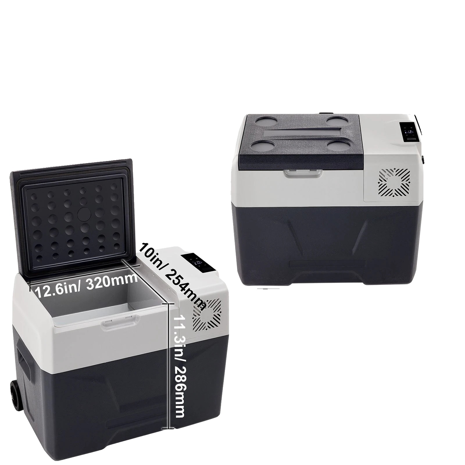 Tragbarer Kühlschrank, Dual-power-nutzung, Effizienter Kühlbereich, 30l