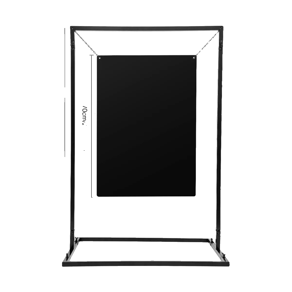 Hochzeitsbogenständer, Tragbares Design, Robuste Konstruktion, M, Schwarz