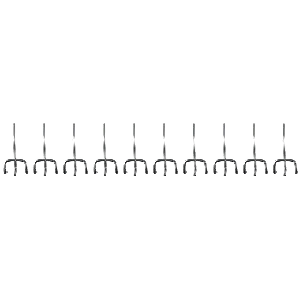 Perforierte Plattenhaken, Robuste Konstruktion, Vielseitige Organisation, 10pcs
