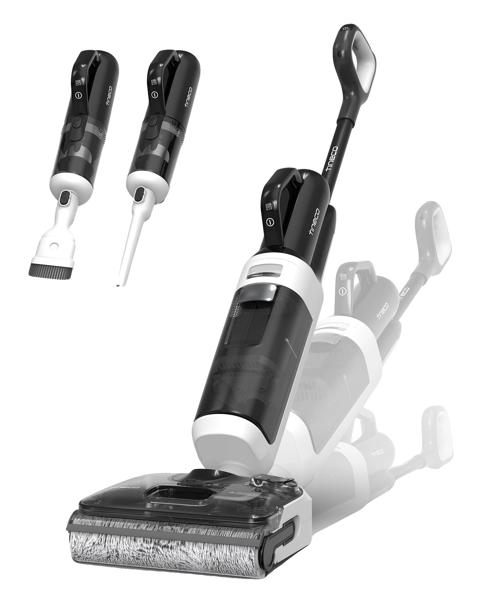 Nass-trockensauger, 21,6v Akku, 180w Leistung, 60 Minuten Laufzeit, 2-in-1 Staubbürste, Flach Liegendes Design