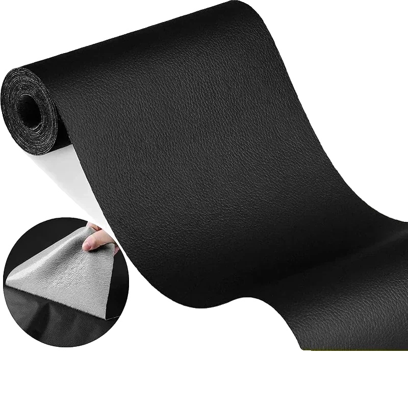 Lederreparaturband, Selbstklebend, Wasserdicht, Schwarz-20x30cm