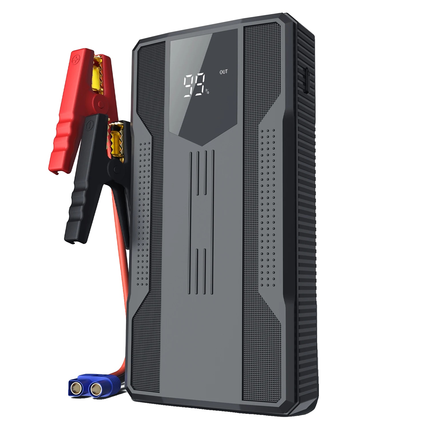 Auto-starthilfe, 12000mah Kapazität, 400a Spitzenstrom, Schwarz R23s