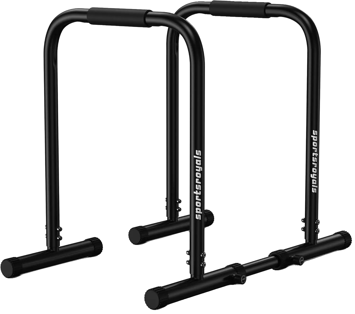 Dip-bar-station, Schwerlaststahl, 400 Lbs Tragfähigkeit, Abmessungen 41,3 X 28,7 X 35,8 Zoll, Verstellbares Design, Geeignet Für Das Heimtraining