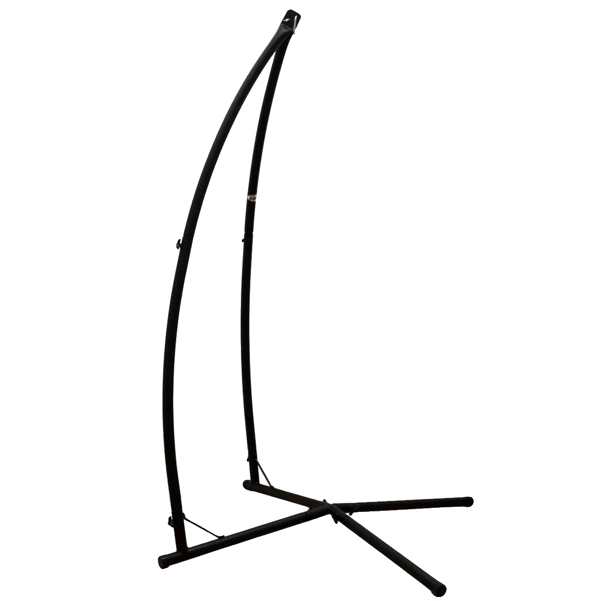 Hängesesselhalter, Pulverbeschichteter Stahl, Höhe 240 Cm, Basisbreite 100 Cm, Maximale Tragfähigkeit 200 Kg, Montagemethode