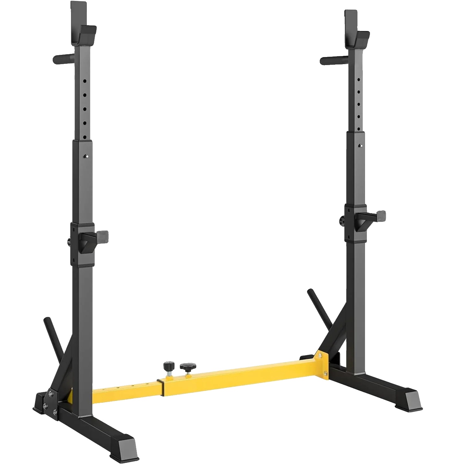 Squat Rack, Unterstützt Bis Zu 250 Kg, Höhenverstellbar 98-156 Cm, 3-in-1 Multifunktionales Design, 13 Höhenverstellungsstufen, Geeignet Für Das Home