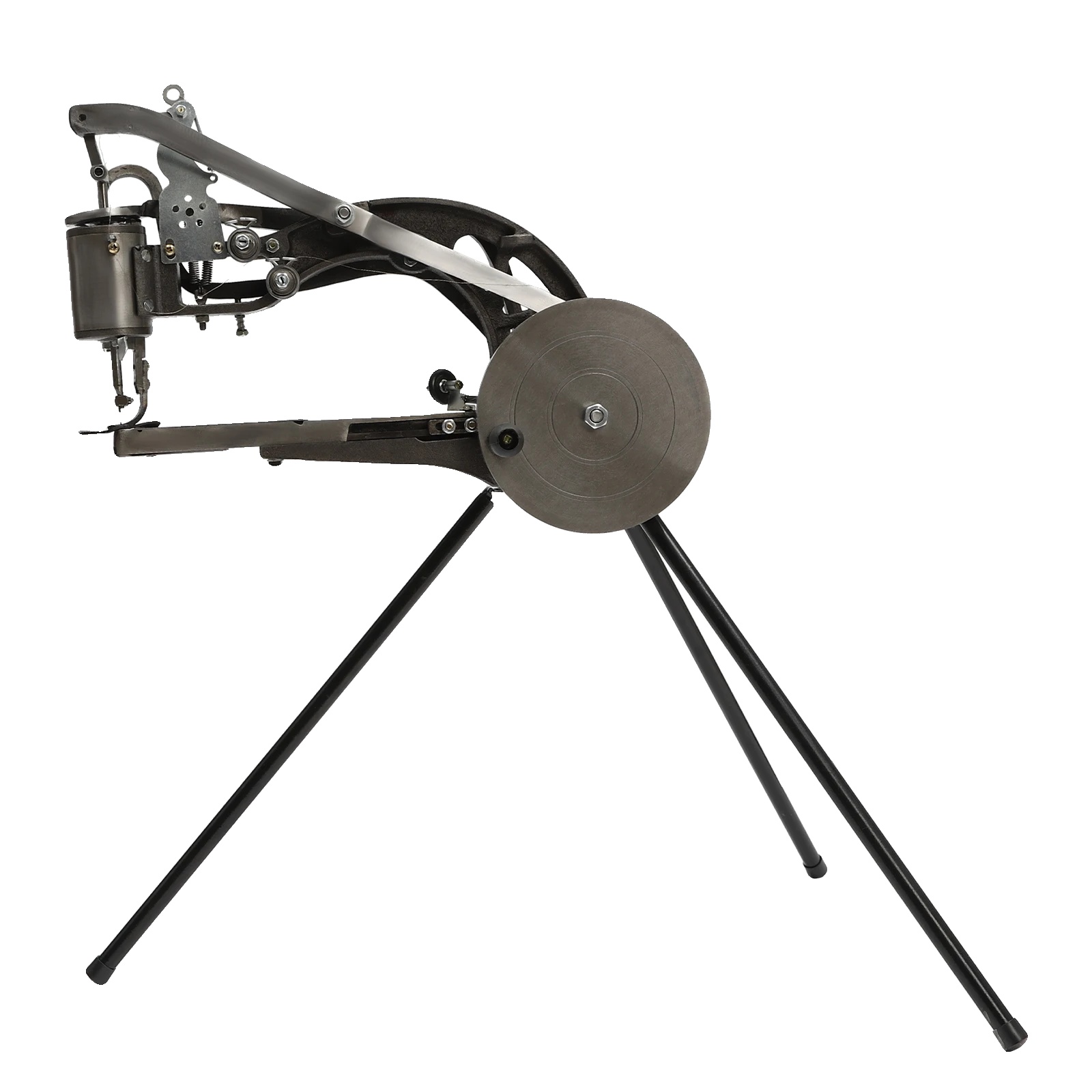 Leder-schuster-nähmaschine, Handkurbel, Maximale Stichlänge 6 Mm, Schwarz