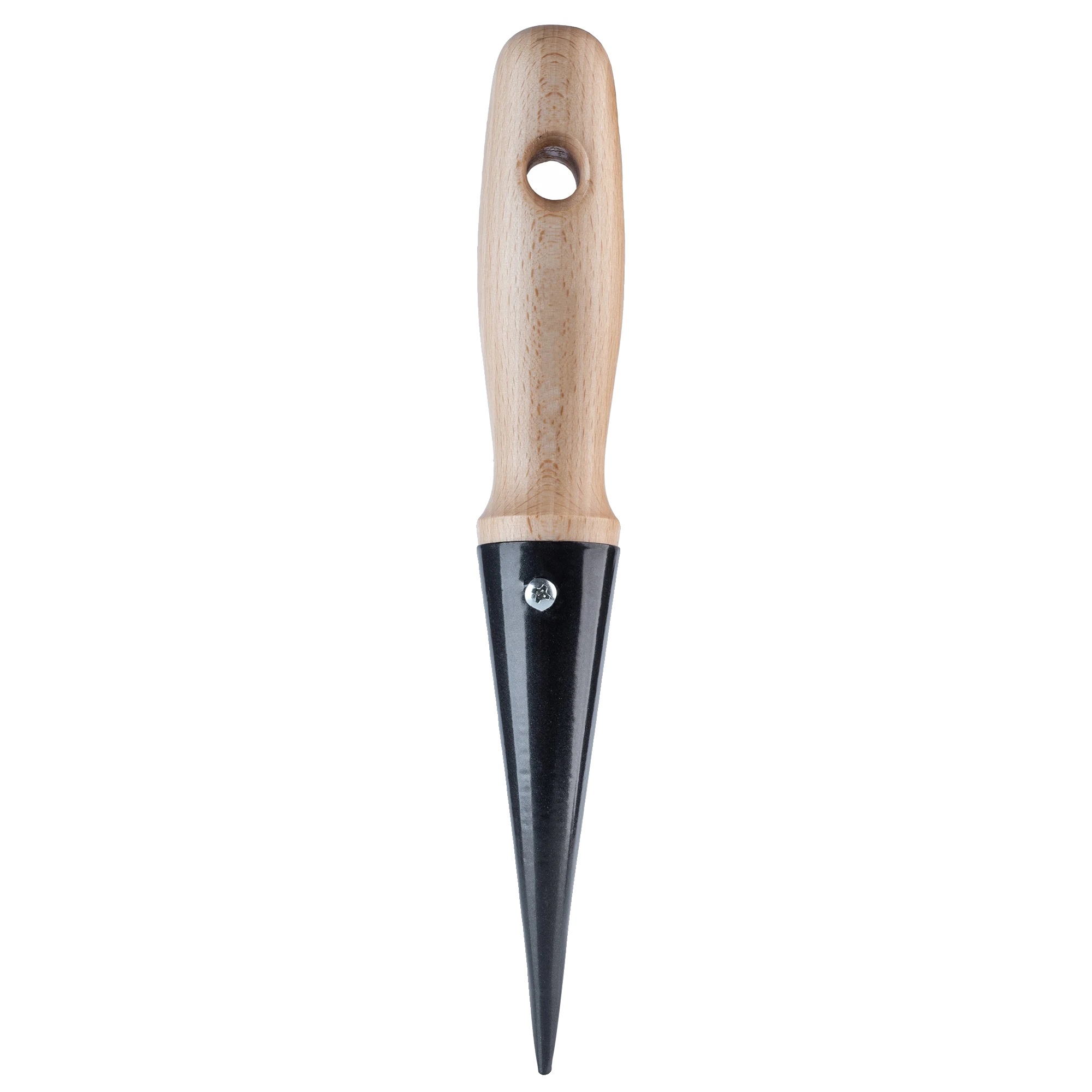 Pflanzenpicker, Holzgriff, Robuster Metallkopf, Gesamtlänge 30 Cm, Kopfbreite 5 Cm, Ergonomisch Gestaltet