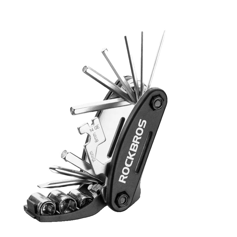 Fahrrad Mehrzweck-reparaturset, 16 Werkzeuge, Langlebige Konstruktion, Gj1601