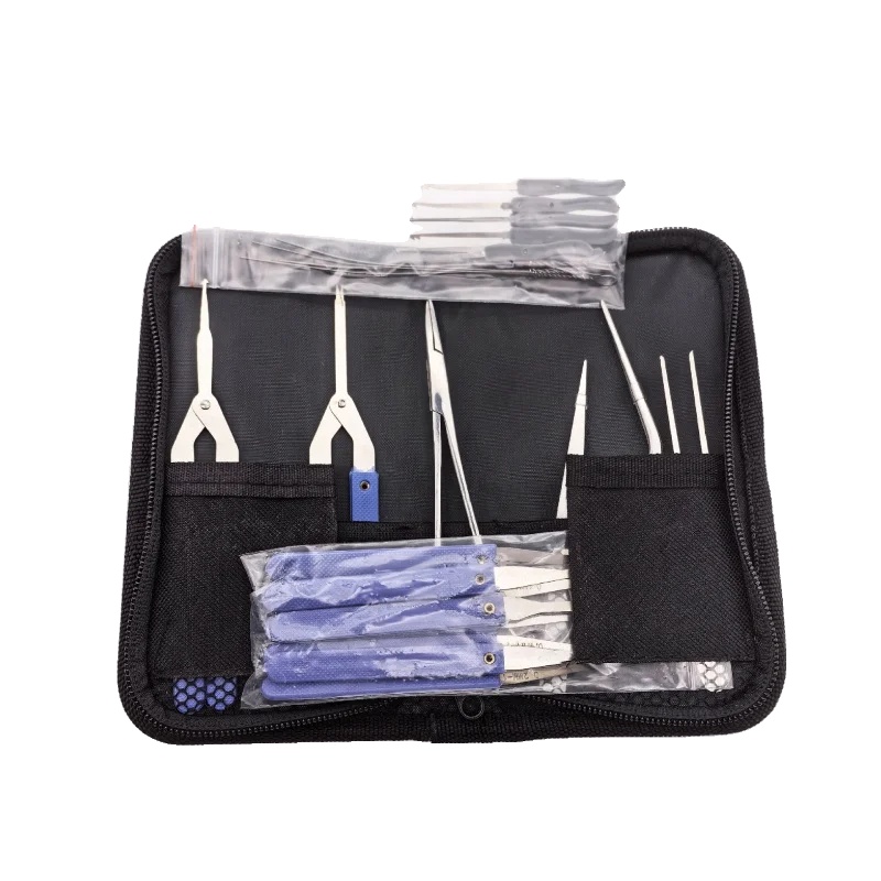 Lock Picking Werkzeugset, 24 Teile, Ergonomisches Design, Ys24sjwx