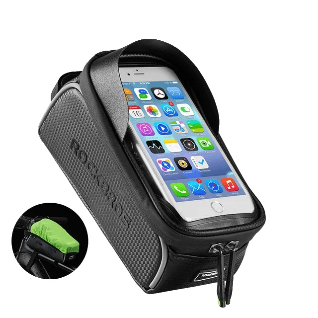 Oberrohrtasche, Wasserdicht, Touchscreen-kompatibel, 017-1bk 6.0inch