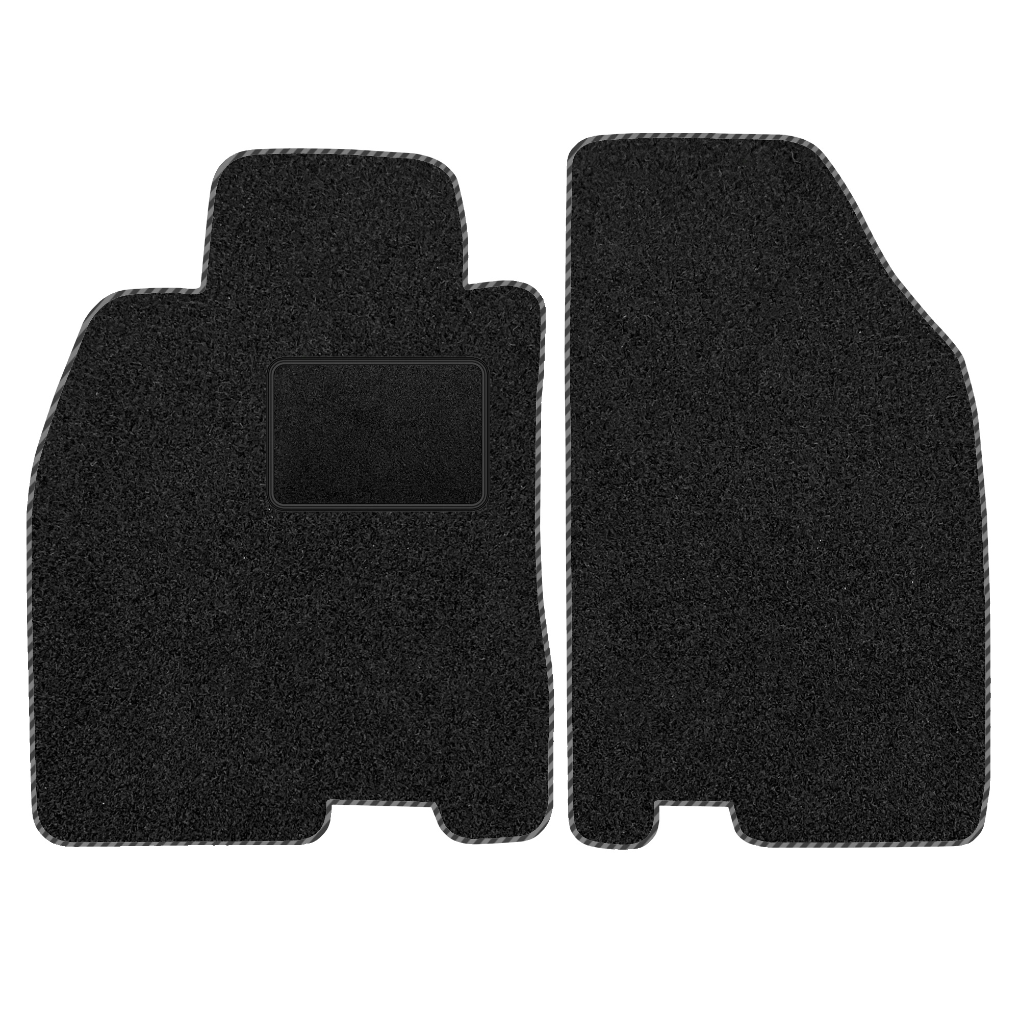 Mats, Synthetische Faser, Kompatibel Mit Renault Clio Iii, Schwarz