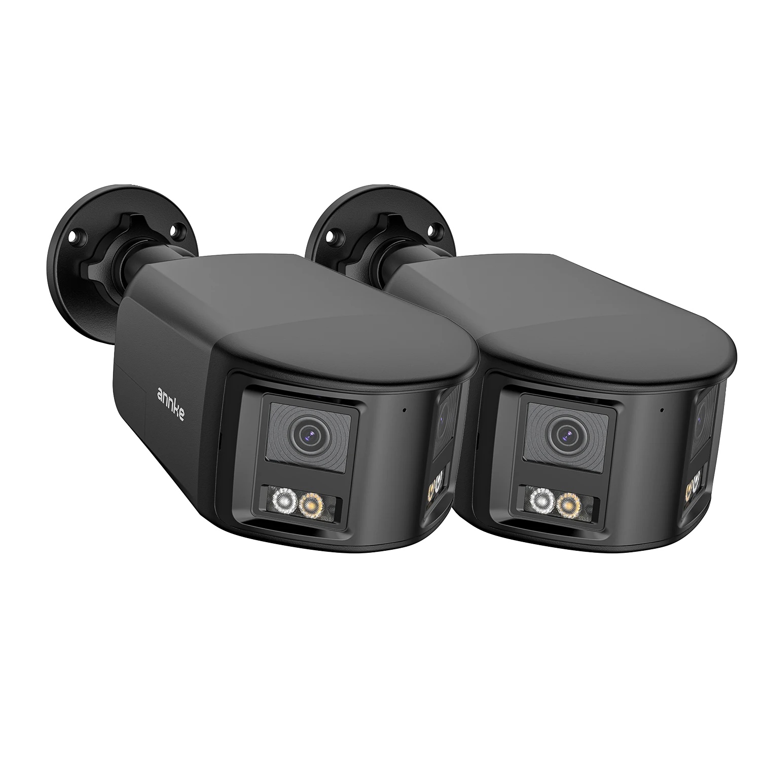 Sicherheitskamera, Dual-linse, 180° Weitwinkel, 2pc Typ2