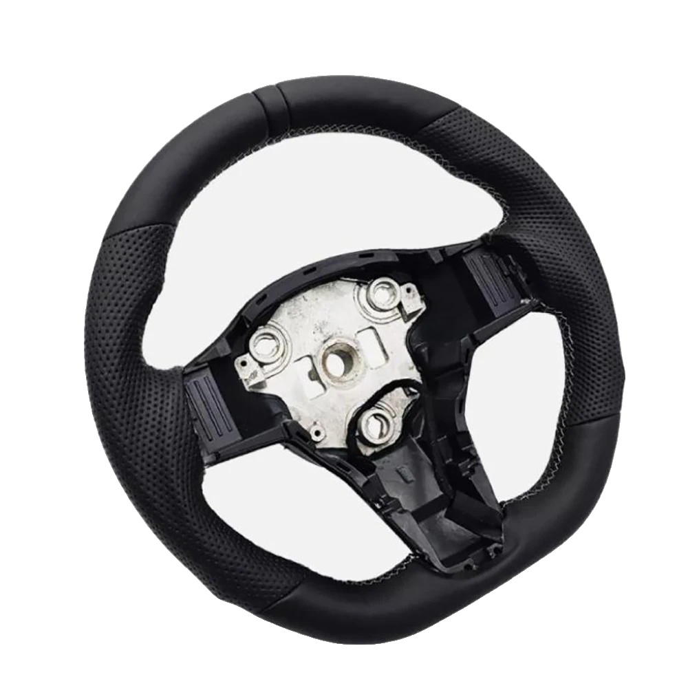 Sportlenkrad, Heizfunktion, Pu-leder Material, Einfache Installation, Kompatibel Mit Tesla Model 3/model Y, Entworfen Für Modelle 2017-2024
