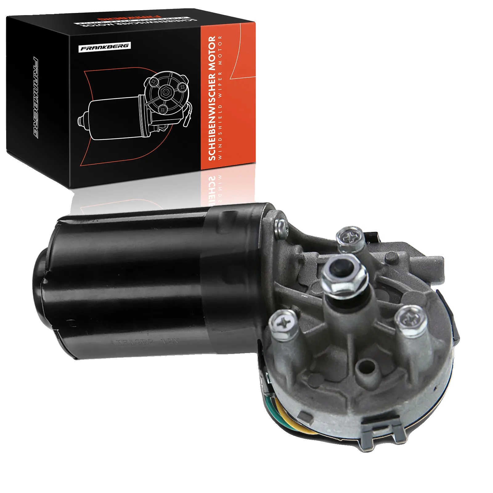 Scheibenwischermotor, 12v, 5 Anschlusskontakte, Geeignet Für Ford Focus, Standardgröße Kompatibilität, Frontinstallation