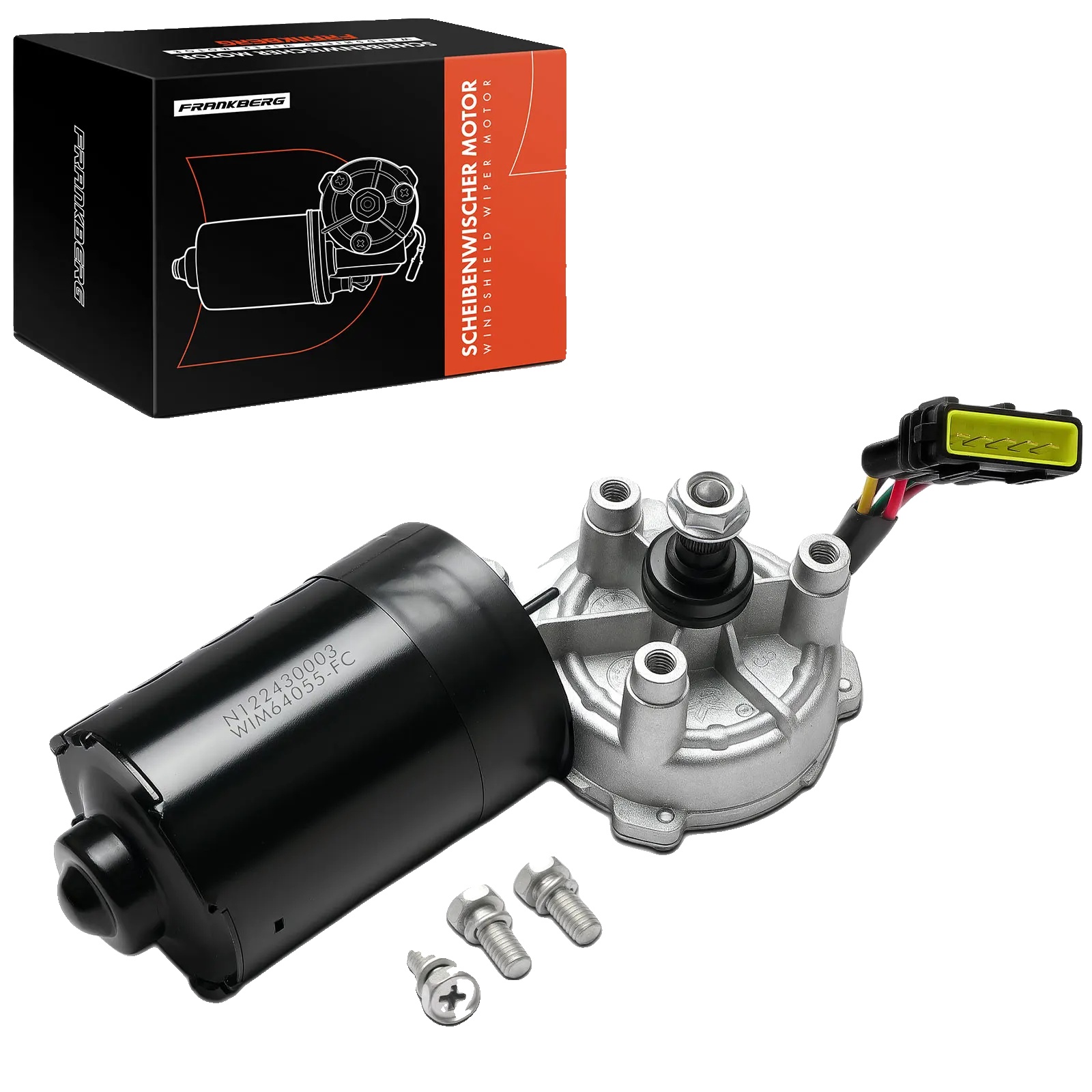 Scheibenwischermotor, Spannung 12v, Frontinstallation, 5 Anschlusskontakte, Kompatibel Mit Citroën Und Peugeot, Neues Teil