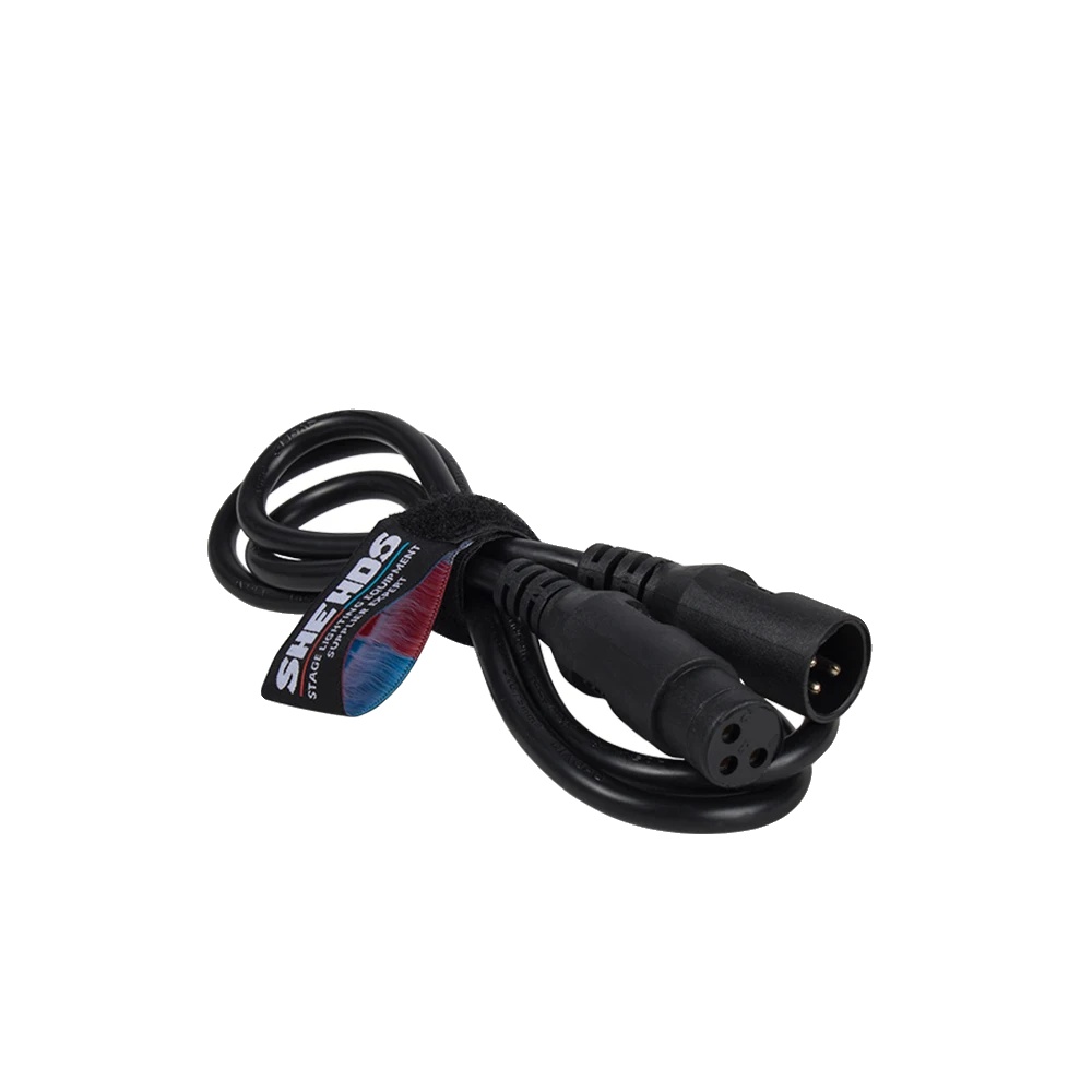 Dmx-kabel, Langlebige Konstruktion, Verbesserte Signalübertragung, 4pcs 3m Gummi