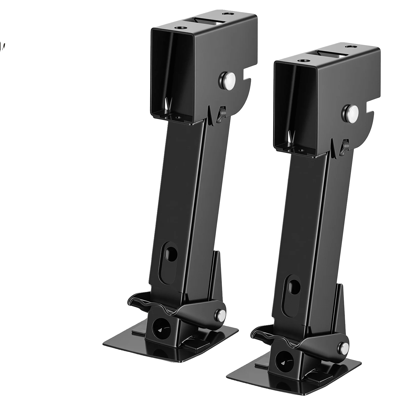 Stabilisator-jack, 1000 Lb Hebekapazität, Teleskopisches Design, Schwarz