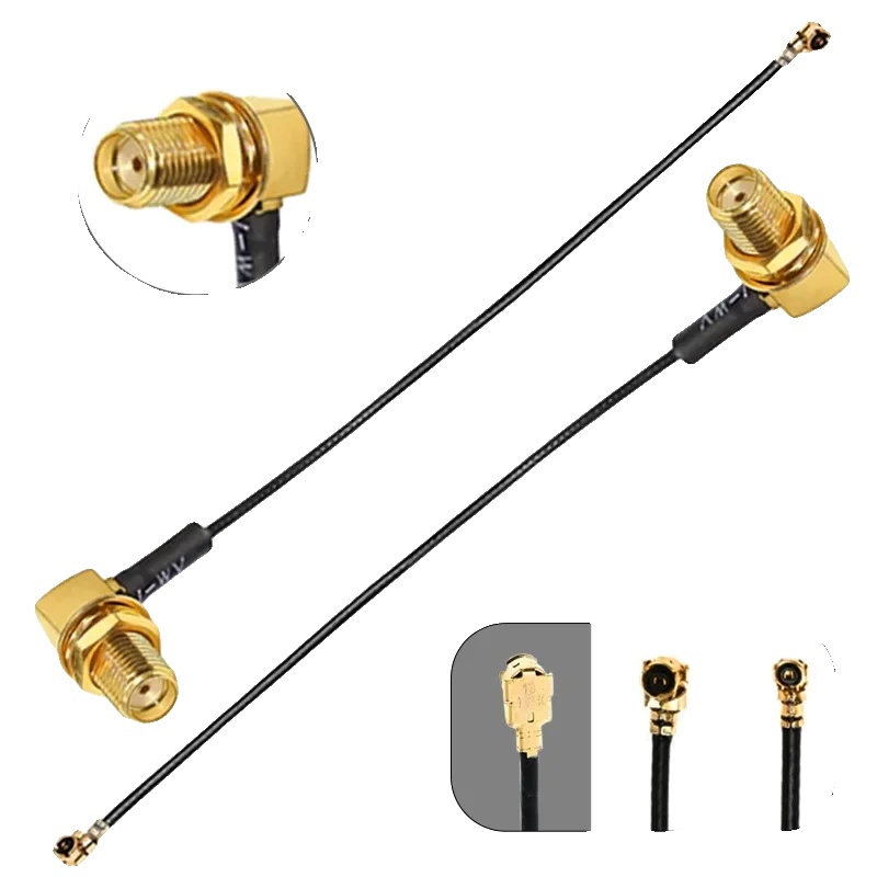 Wifi Antennenverlängerungskabel, Sma Weiblich Zu Ufl Stecker, Hochleistungsfähig, Sma-kw-a, 4stk, 1m