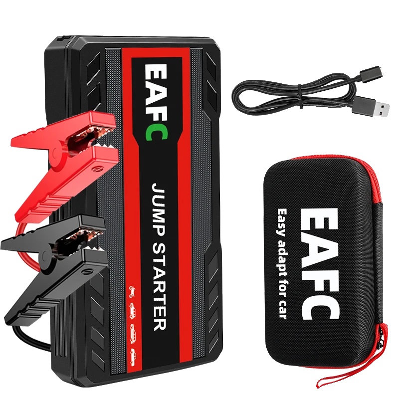 Auto-starthilfe, Powerbank, Notlicht, 600a Mit Box