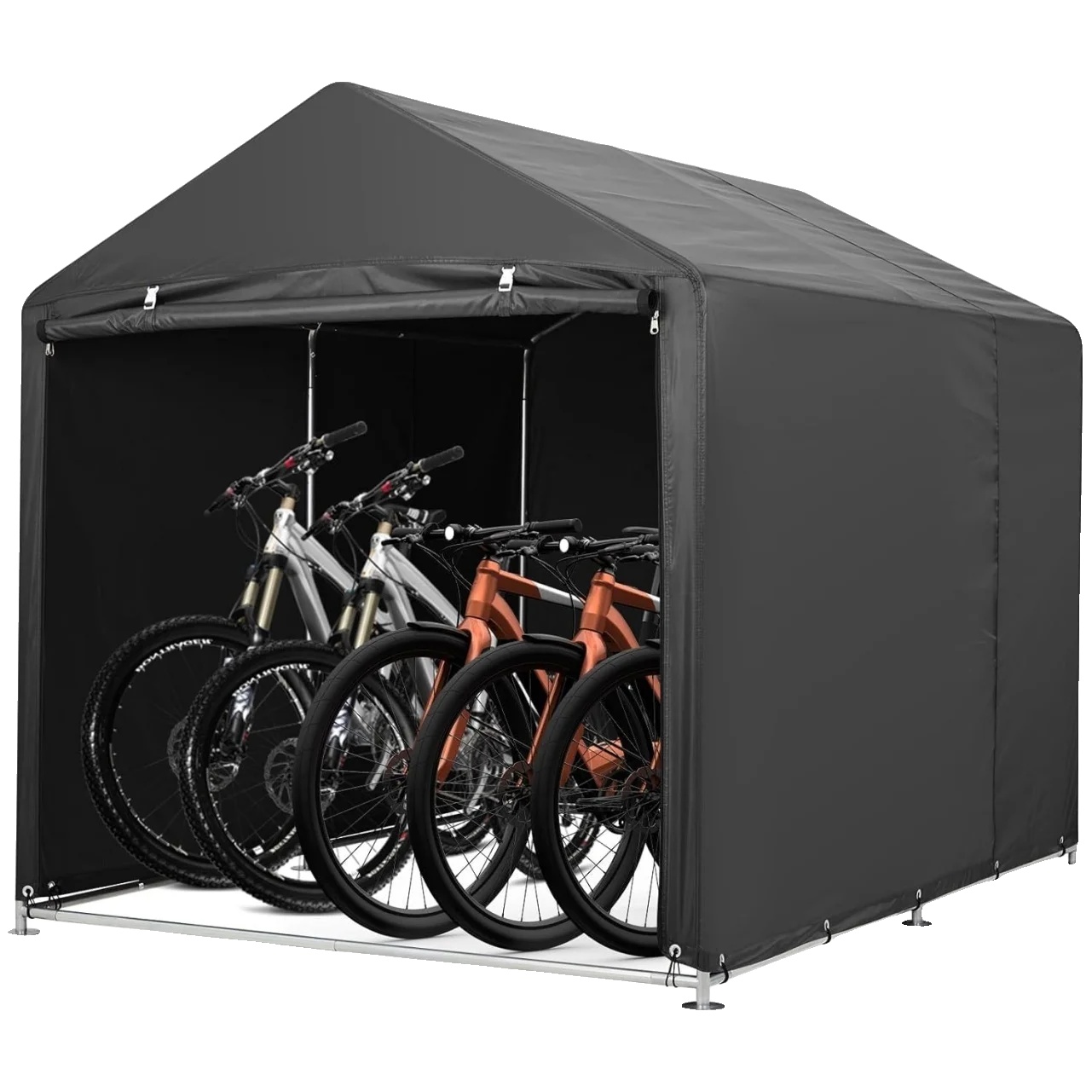 Fahrradzelt, Wasserdichtes Gewebe, Uv-beständig, Schwarz