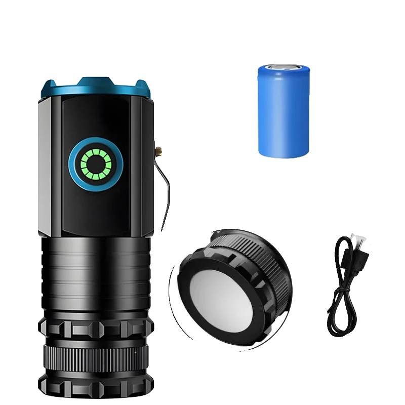 Led Taschenlampe, Wiederaufladbar, Wasserdicht, B