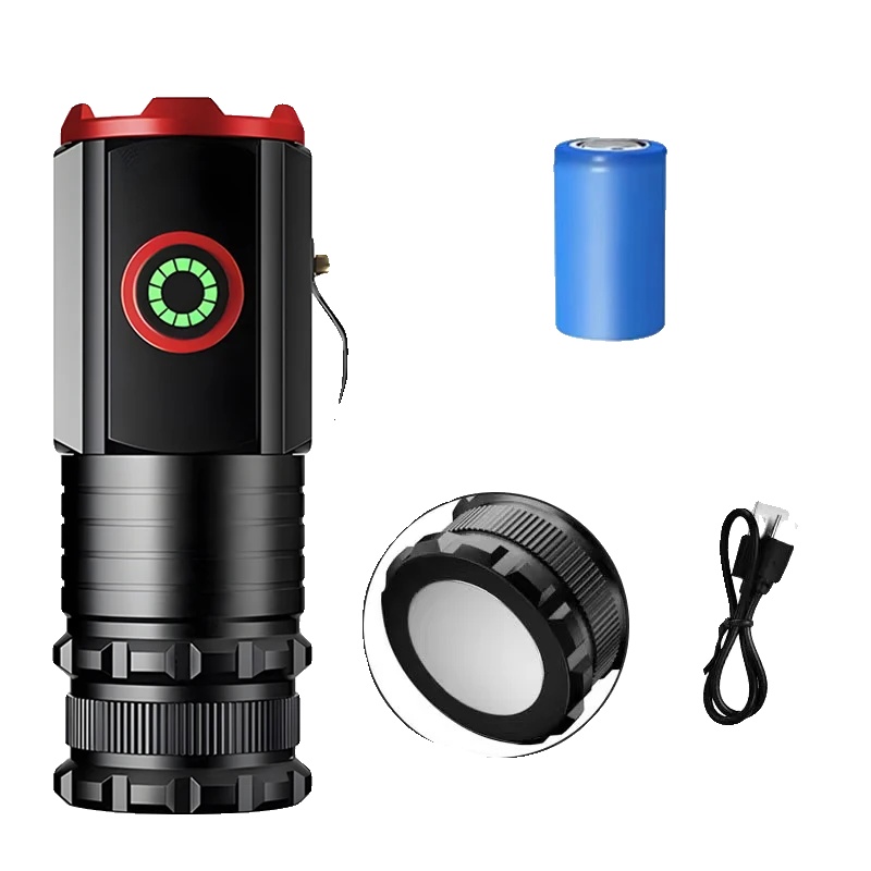 Led Taschenlampe, Wiederaufladbar, Wasserdicht, C