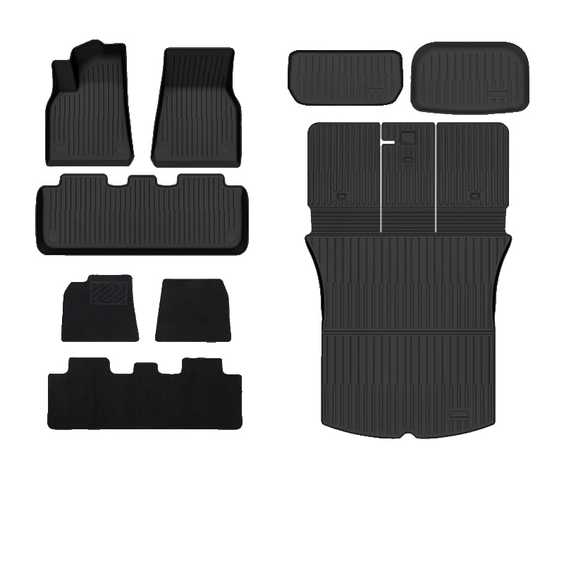 Bodenmatten, Wasserdicht, Rutschfeste Oberfläche, 9pcs Set-a