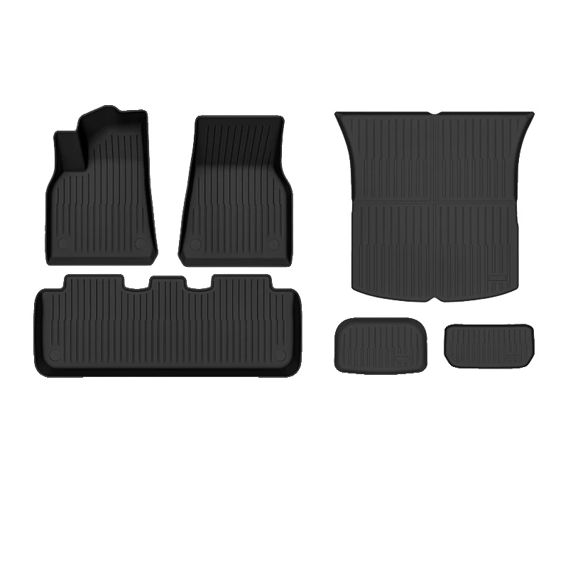 Bodenmatten, Wasserdicht, Rutschfeste Oberfläche, 6pcs Set-a
