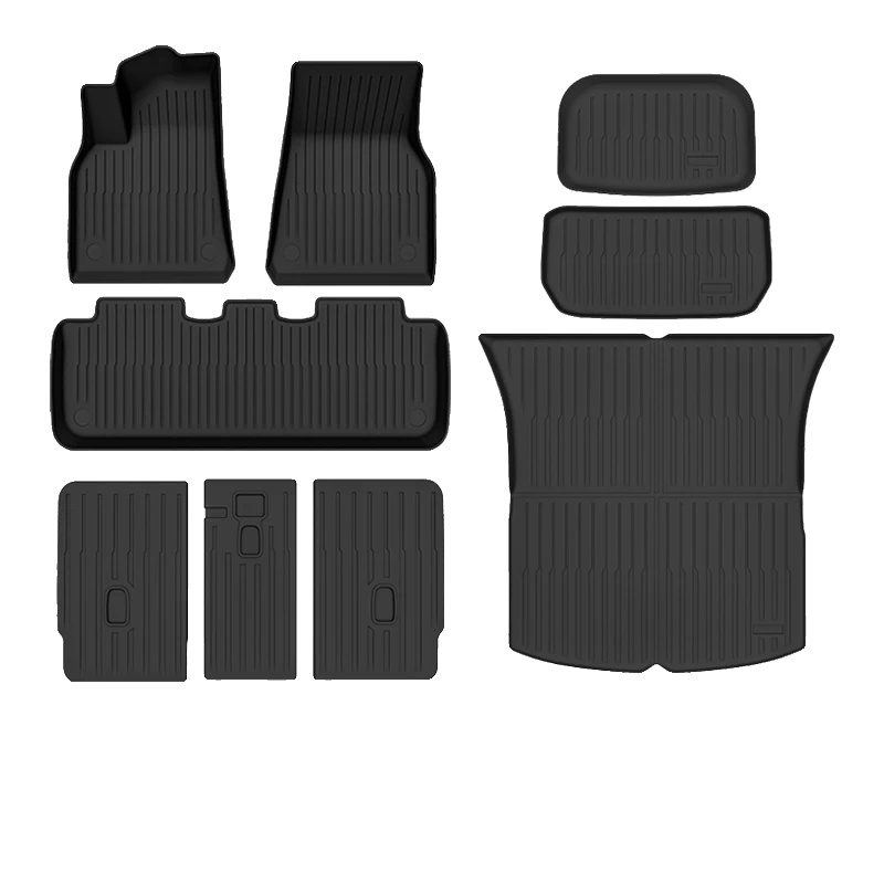 Bodenmatten, Wasserdicht, Rutschfeste Oberfläche, 9pcs Set