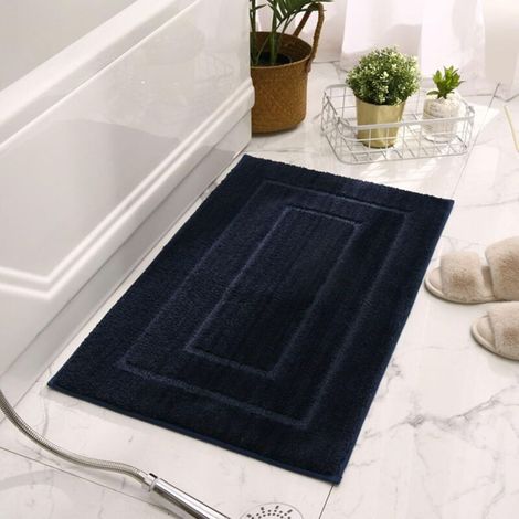 Rutschfeste Badematte – Geeignet Für Badezimmer, Küchen, Schlafzimmer Usw. – 1 Stück, 40 × 60 Cm, Dunkelblau