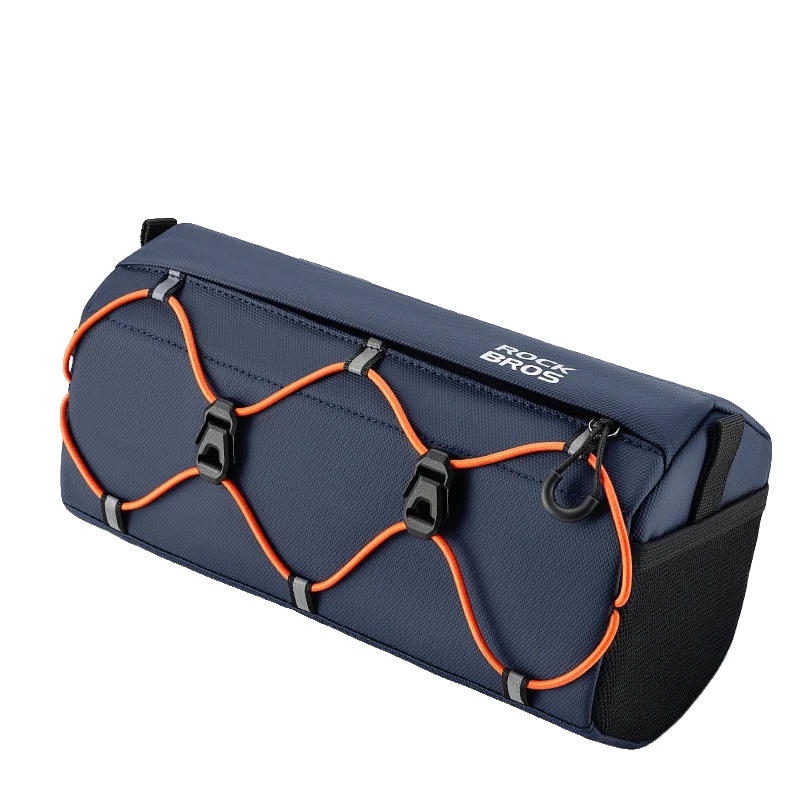Lenkertasche, Langlebiges Polyester, Leichtes Design, Dunkelblau