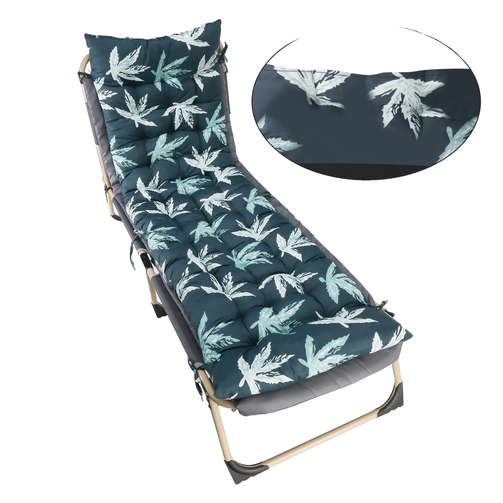 Sonnenliege Kissen, Rutschfestes Design, Ergonomischer Komfort, H