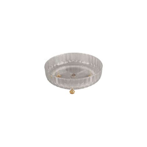 360° Drehbare Aufbewahrungsschale – Lebensmittelecht – 28 Cm Durchmesser – Hochtransparent