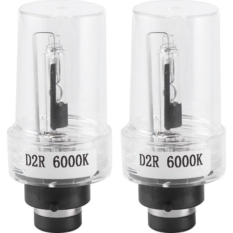 Autoscheinwerferlampen, 2 Stück, 6000k Ersatz, 5500lm, Hohe Helligkeit, Dc 9v-32v (d2r)