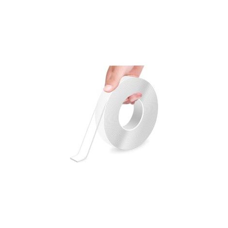 Extra Starkes Doppelseitiges Klebeband – 6 Meter – 3 Cm Breit – Wasserfest Und Wiederverwendbar – Montage – Nano-klebeband – Anwendungsbereiche – Transparent