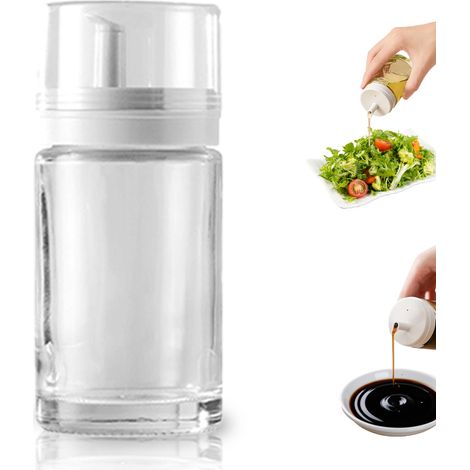 Glasspender Für Öl Und Essig (2 Flaschen) – 96,4 G – Auslaufsicher, Ideal Für Die Küche