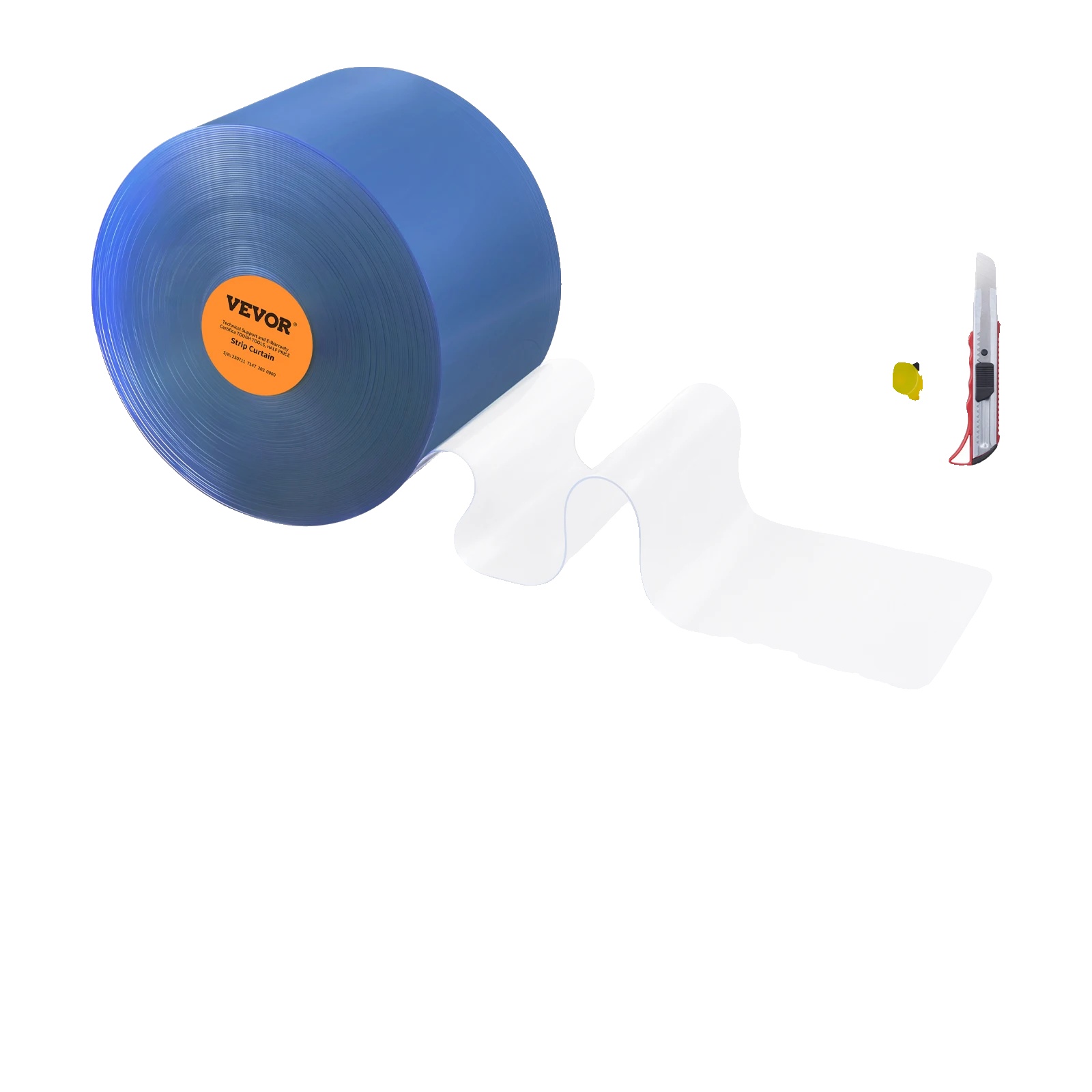 Vorhang Aus Pvc, Langlebig, Wetterfest, 164 Ft X 8 In