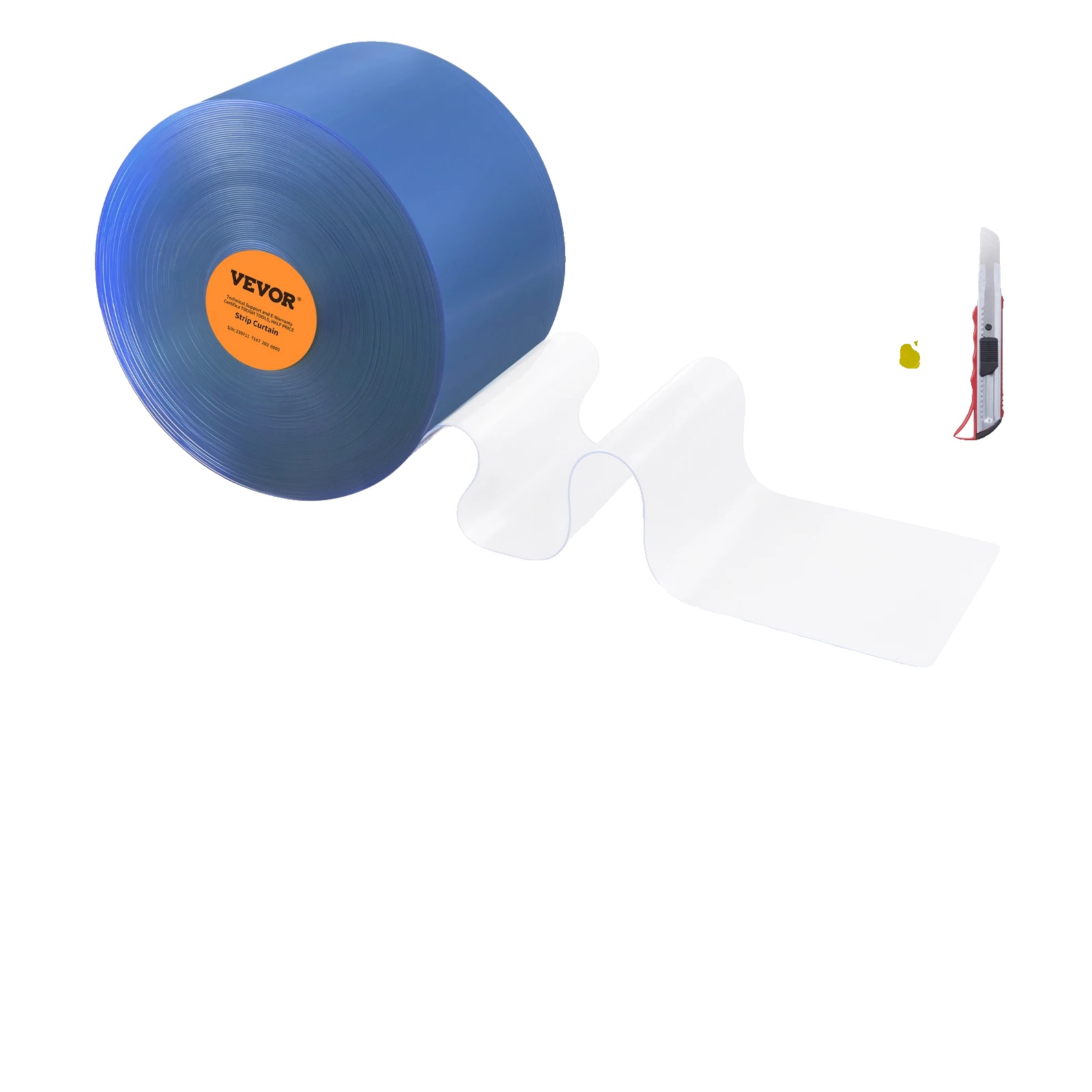 Vorhang Aus Pvc, Langlebig, Wetterfest, 150 Ft X 8 In